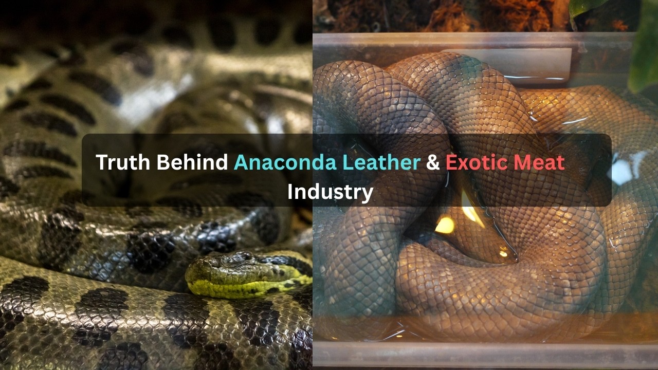 Inside Anaconda Farming: How Skin Trade Impacts Wildlife & Nature
