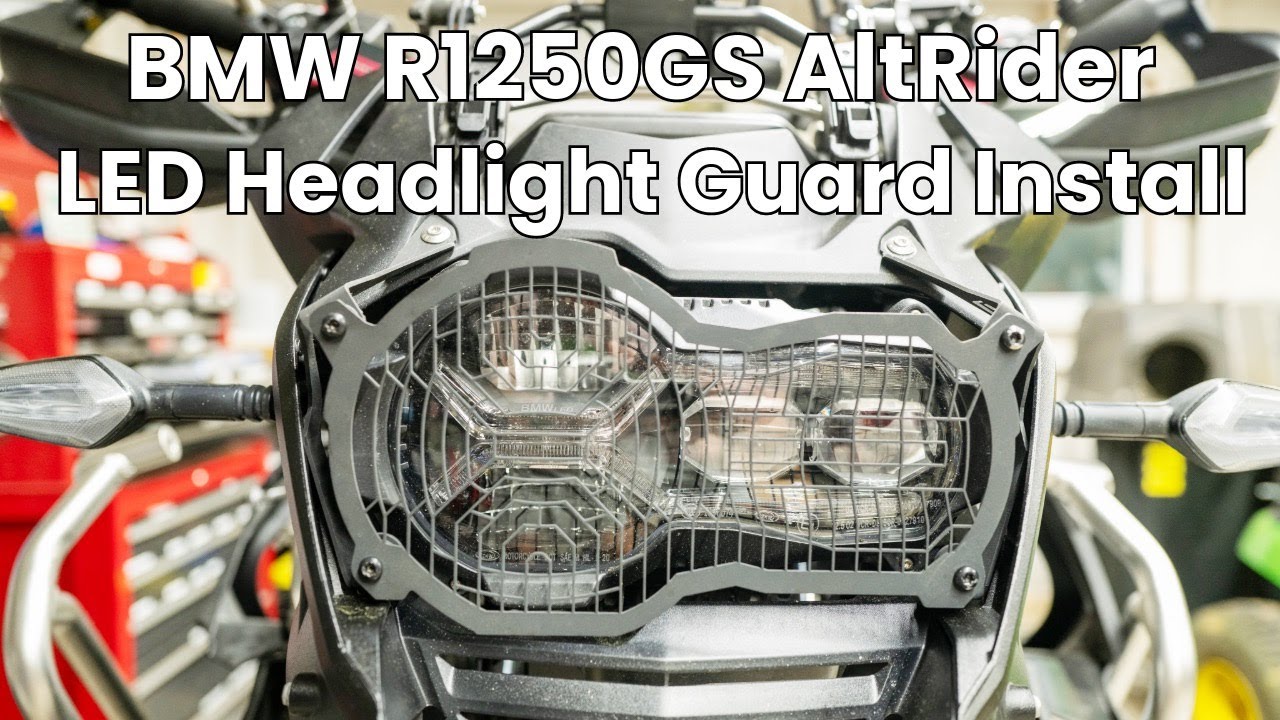 Install: Altrider Headlight Guard for BMW R1250GS Adventure