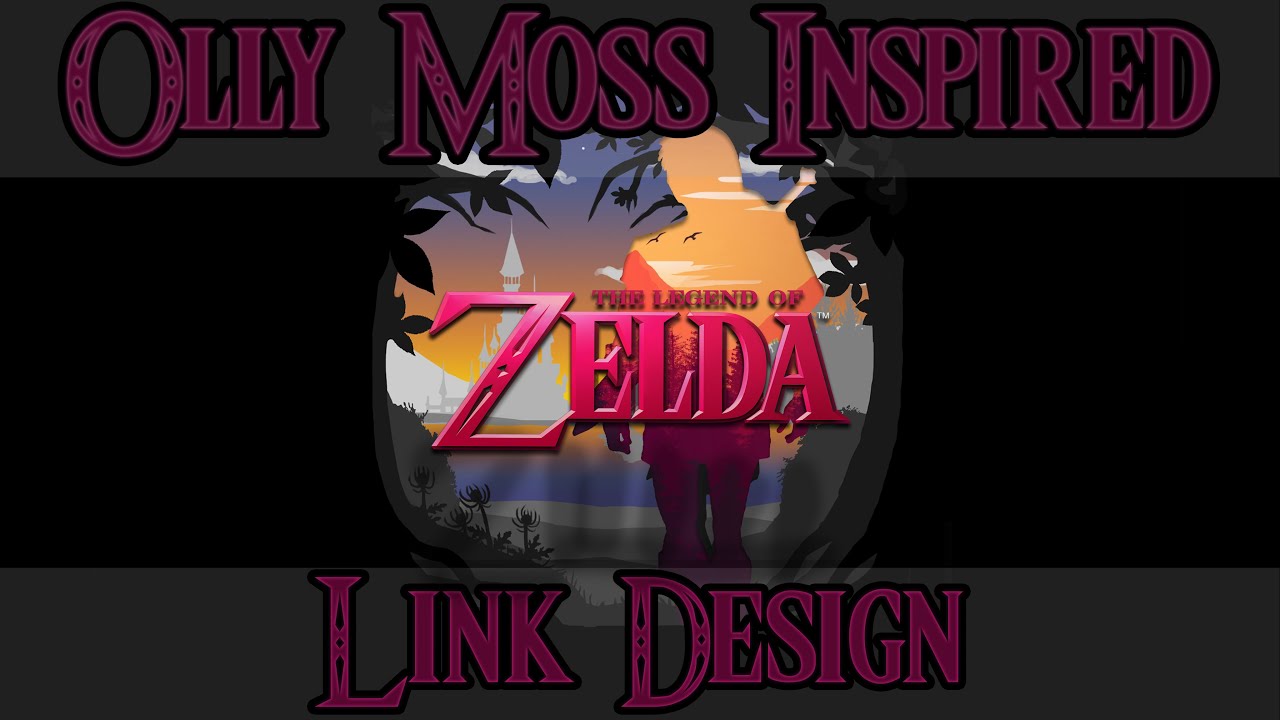 Olly Moss Inspired Zelda Design