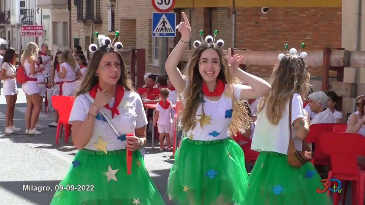 Milagro, fiestas patronales: Día de las Peñas 09-09-2022