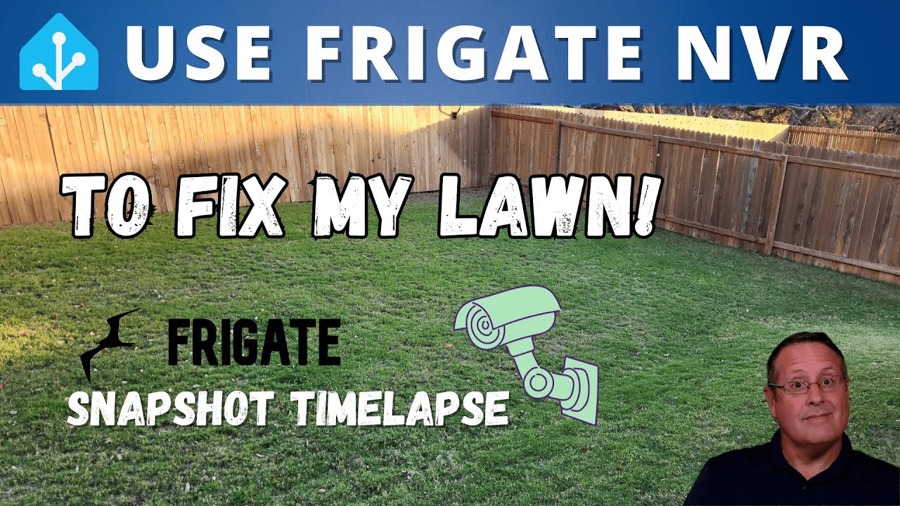 Snapshot Time Lapse with Frigate NVR and Home Assistant to Watch Shadows On My Lawn.