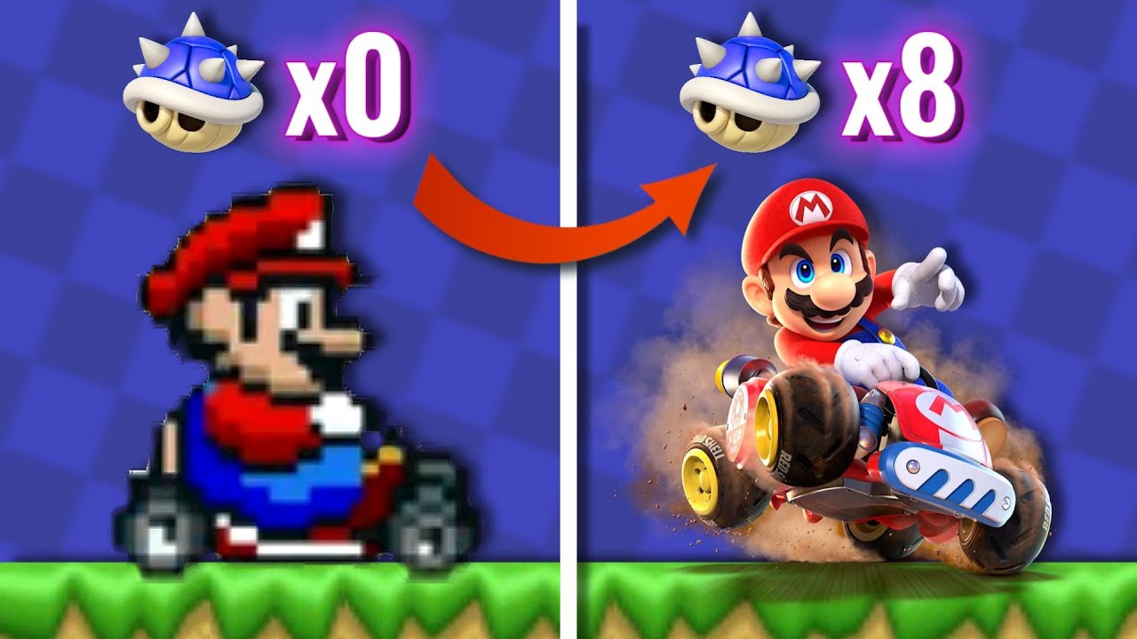 Mario Kart But If I Get Blue Shelled The Game Changes