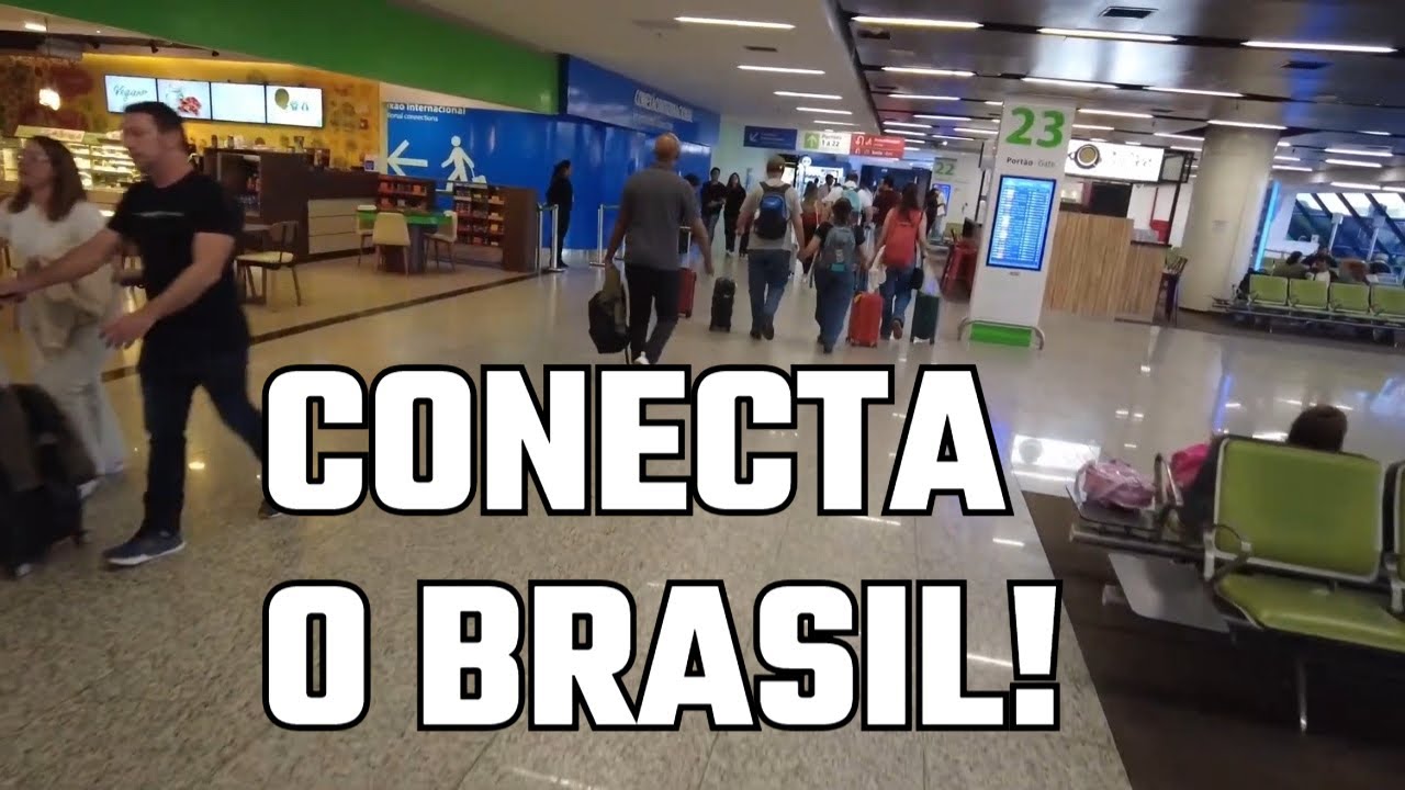 AEROPORTO Internacional de BRASÍLIA 2025! [TOUR COMPLETO]