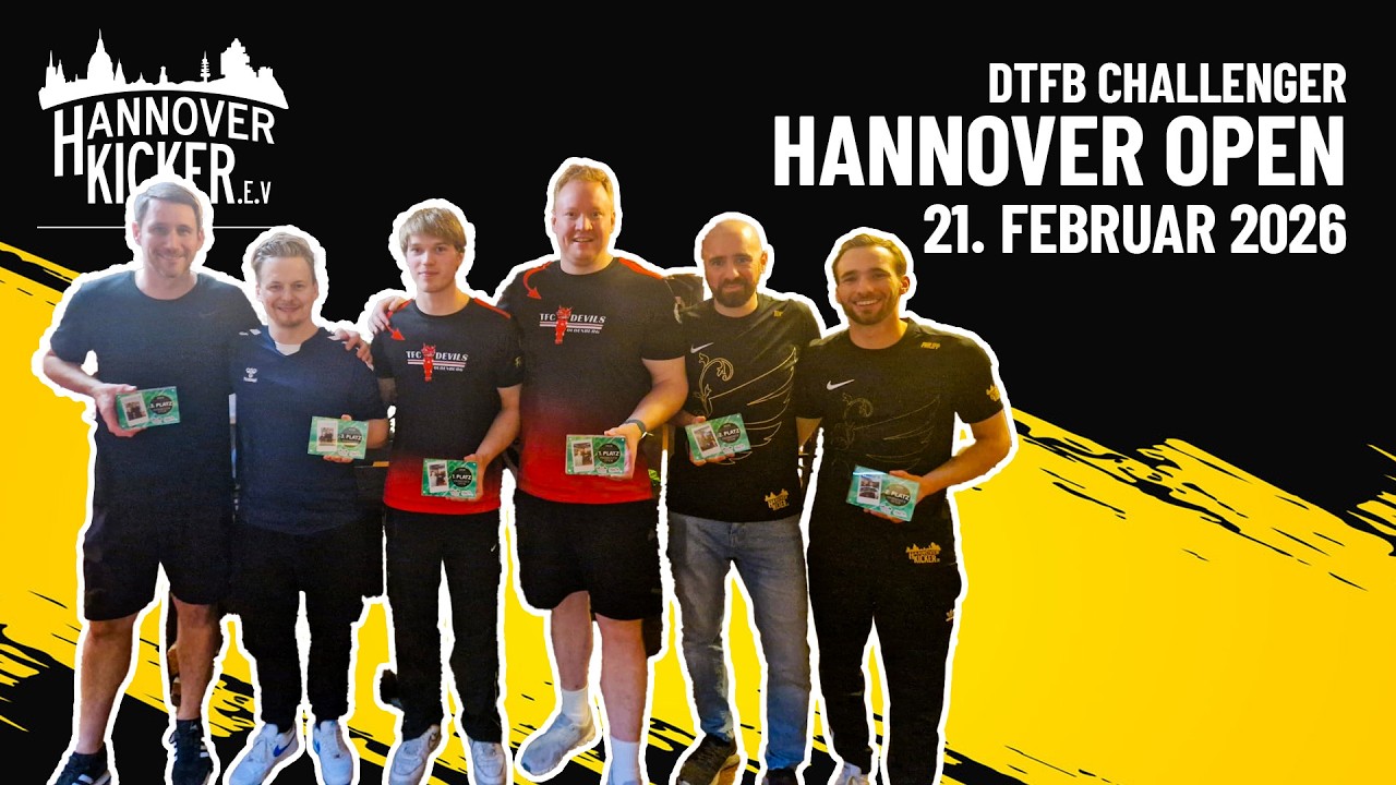 Hannoverkicker Open - Challenger vom 21.2.2026