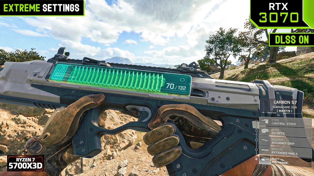 Warzone Black ops Royal | R7 5700X3D + RTX 3070 8GB ( Extreme 1080 | DLSS ON )