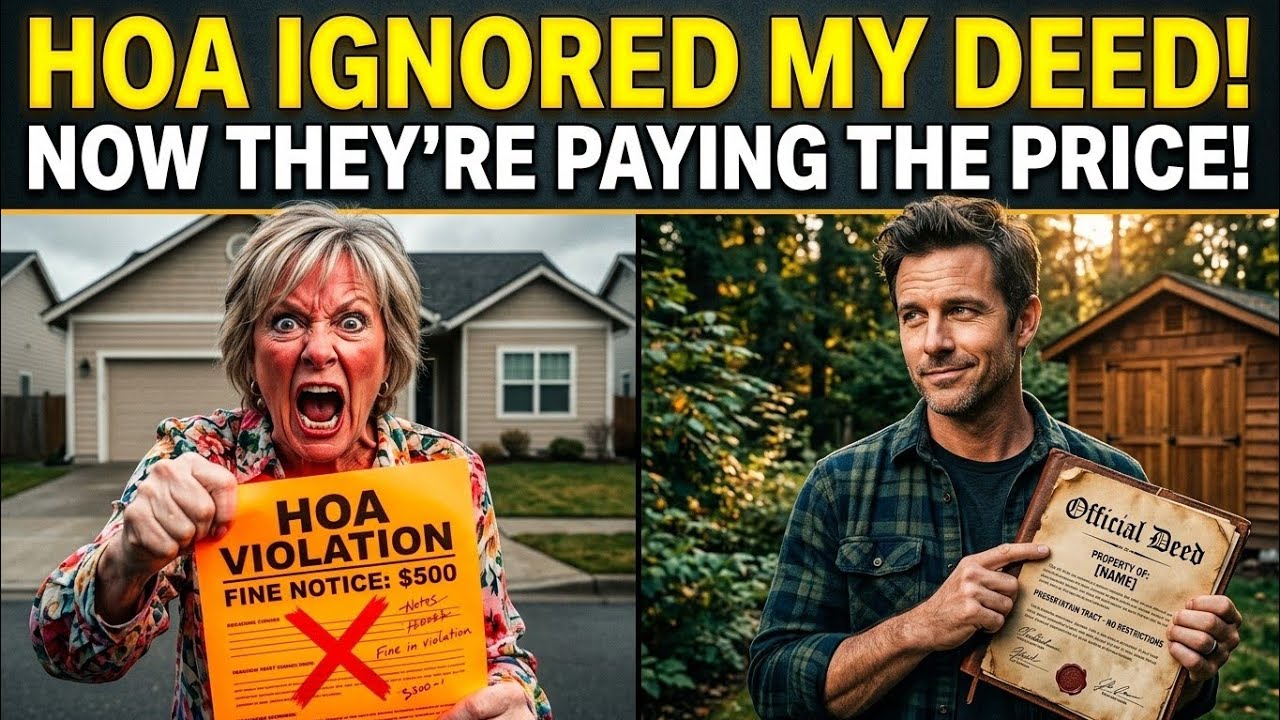 HOA Board Ignored My Deed, Now They Are Paying The Price