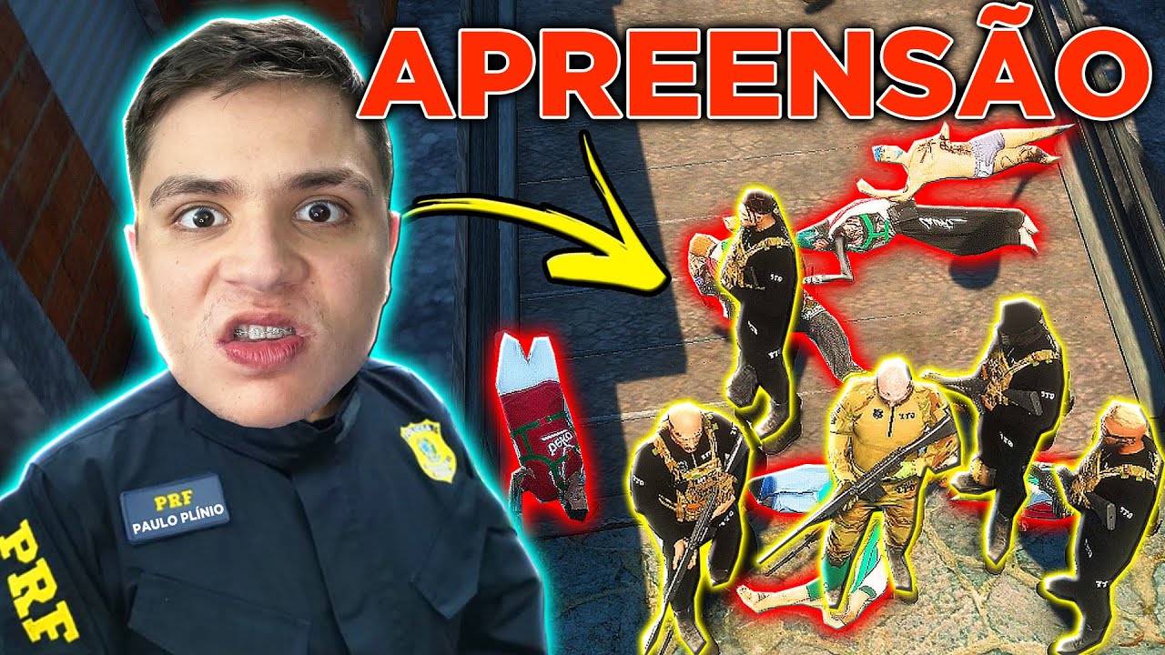 MINHA POL&Iacute;ClA INVADlNDO A FAVELA no GTA RP! (Paulinho&nbsp;o&nbsp;LOKO)