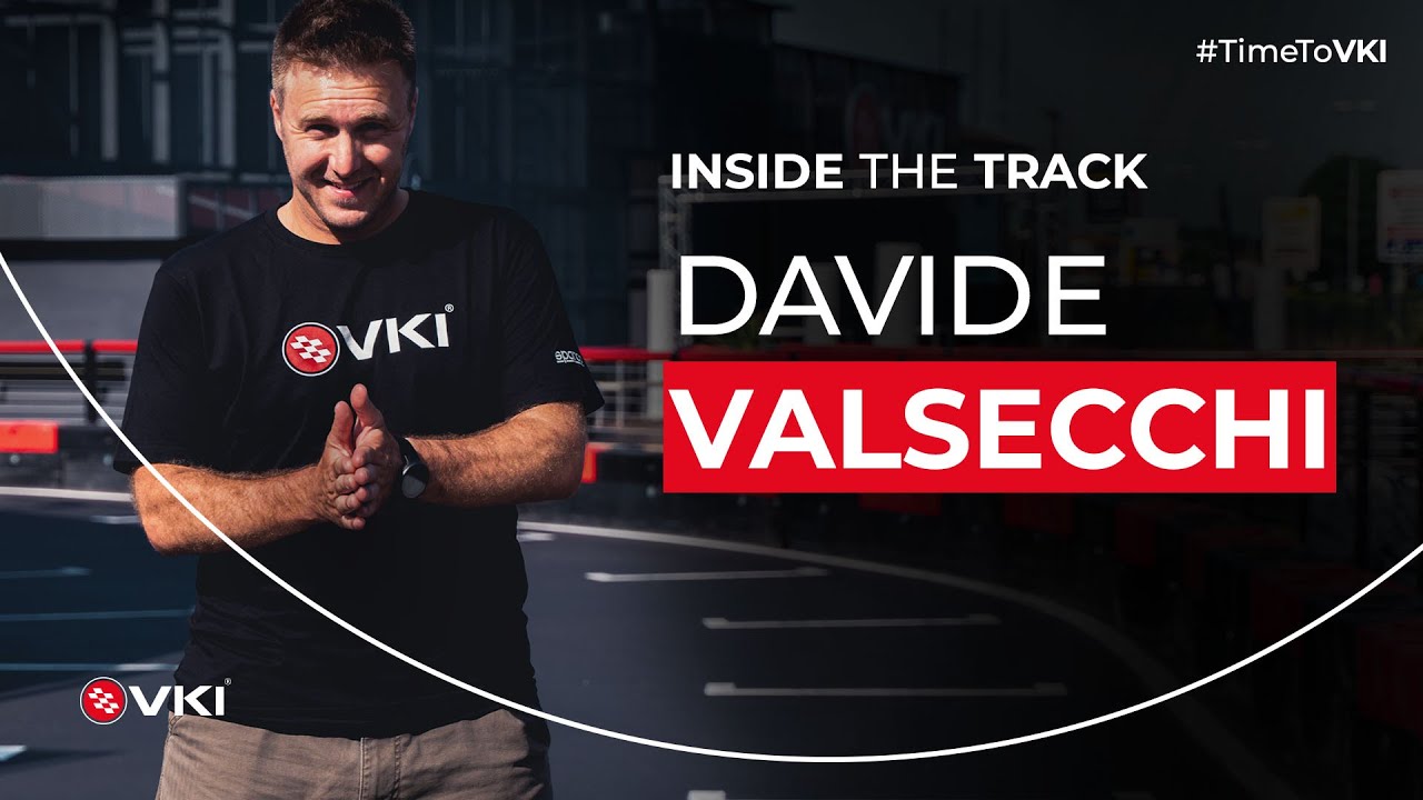 Davide Valsecchi in kart | Inside The Track VKI&reg; Kart Experience