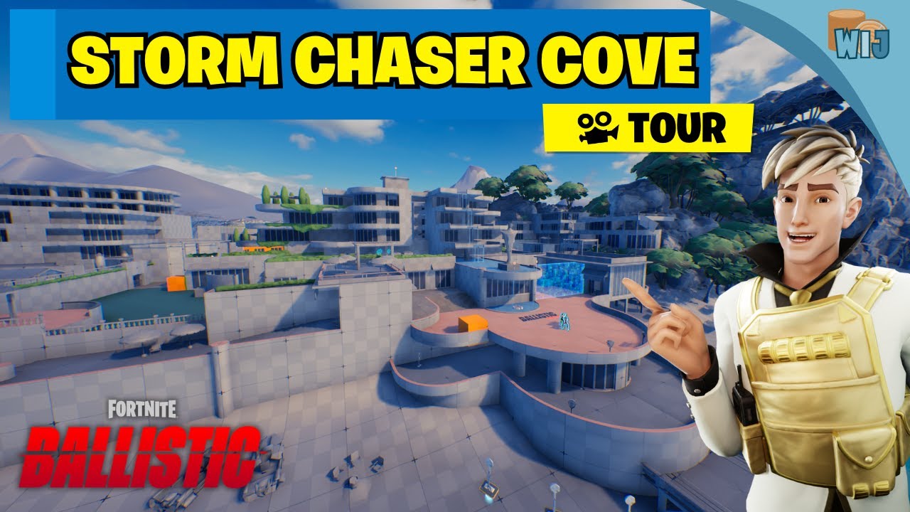 Storm Chaser Cove Shell Map Tour | Fortnite Ballistic