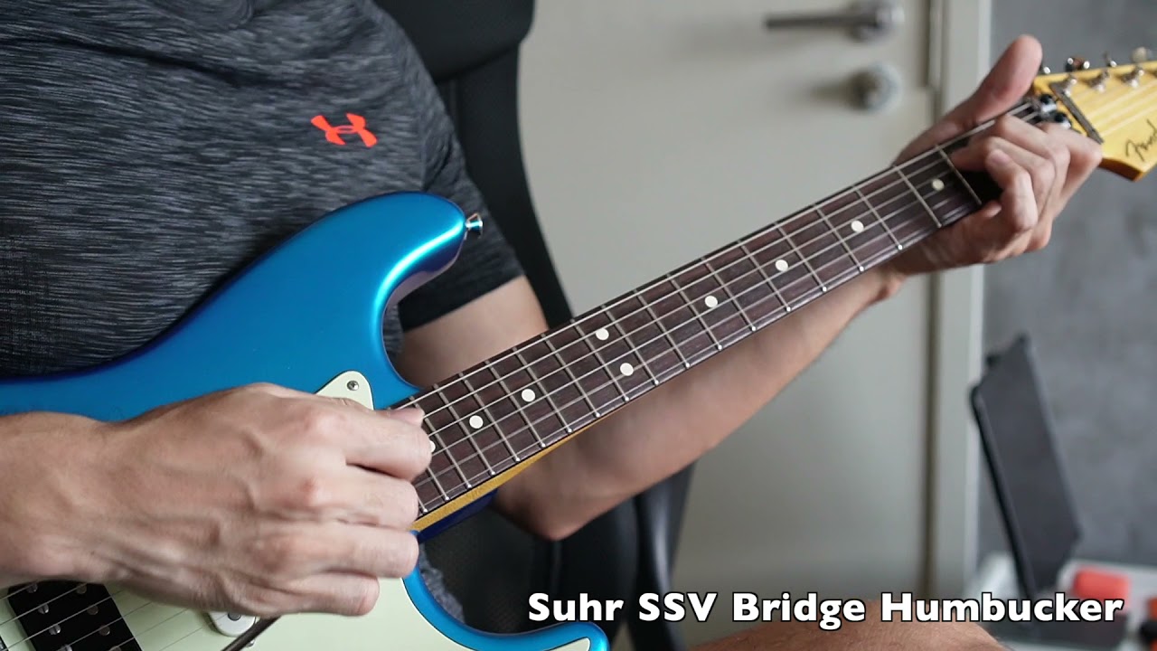 (Suhr SSV Bridge Humbucker) My Fender 1992 Classic Floyd rose