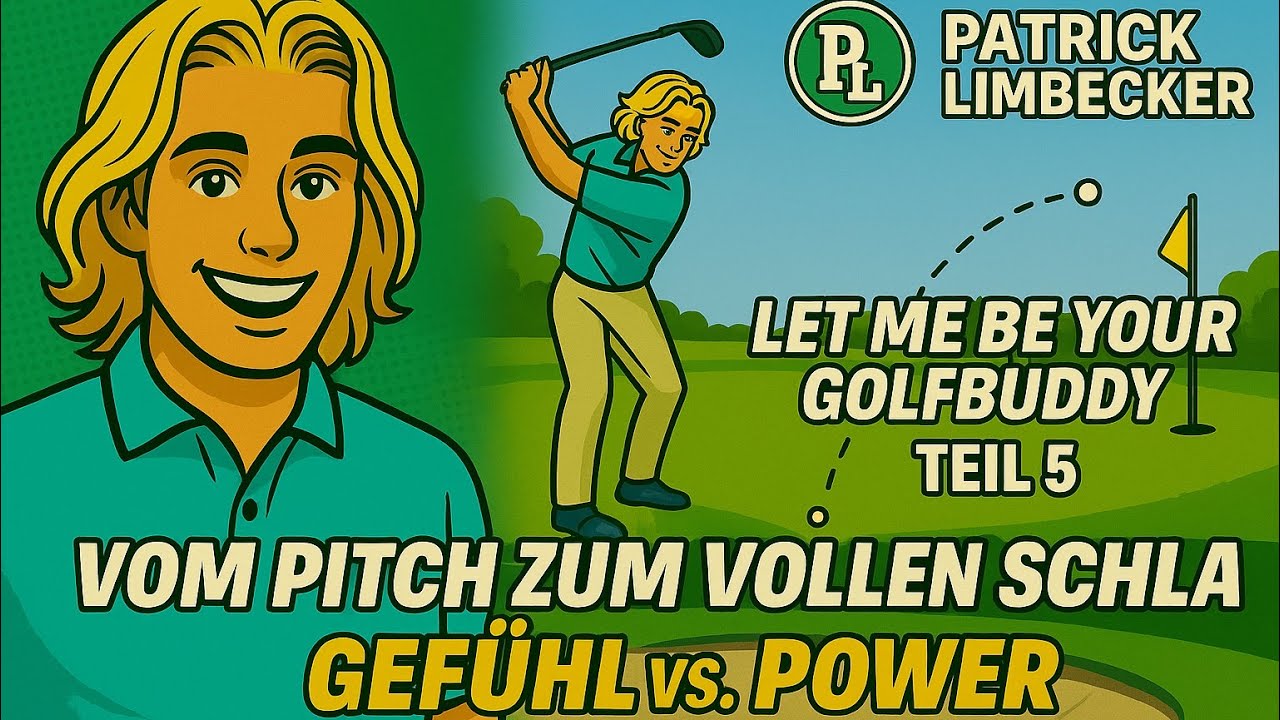 Let me be your Golfbuddy😉⛳️ (5) - vom Pitch zum vollen Schlag - Gefühl vs. Power💪