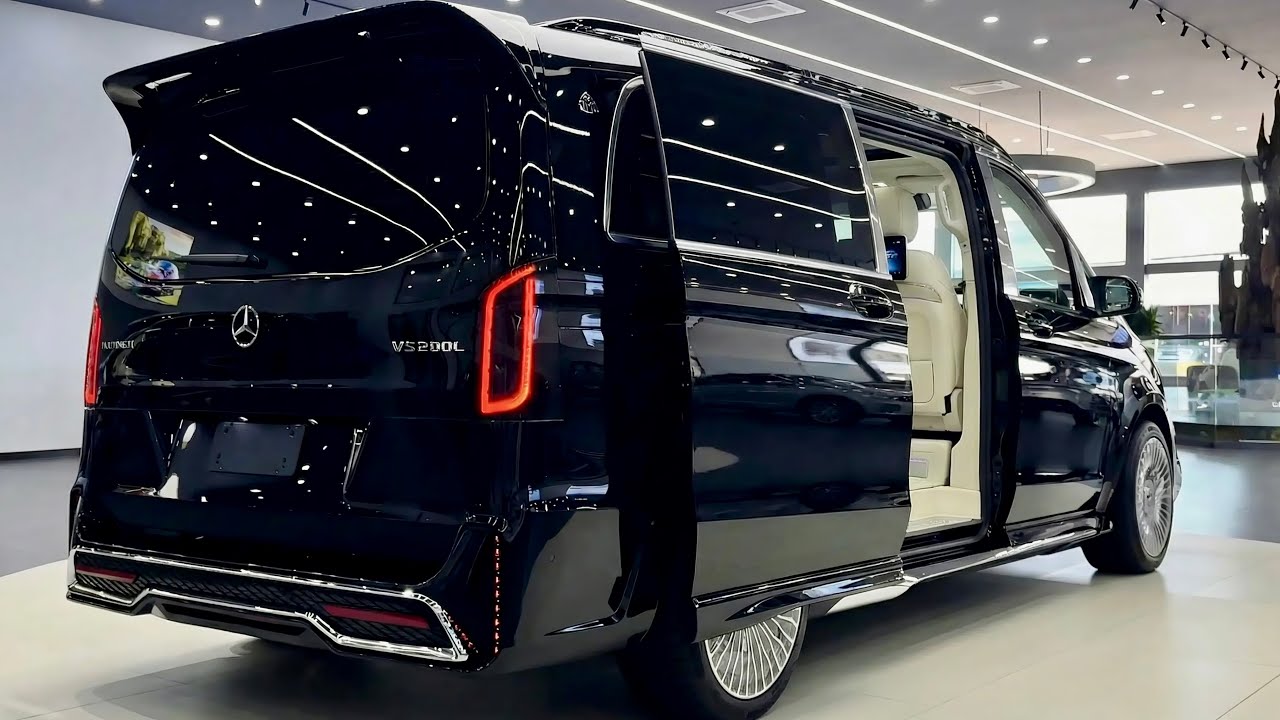 All-New! MERCEDES V-Class - Is THIS the Most Luxurious MPV Yet?