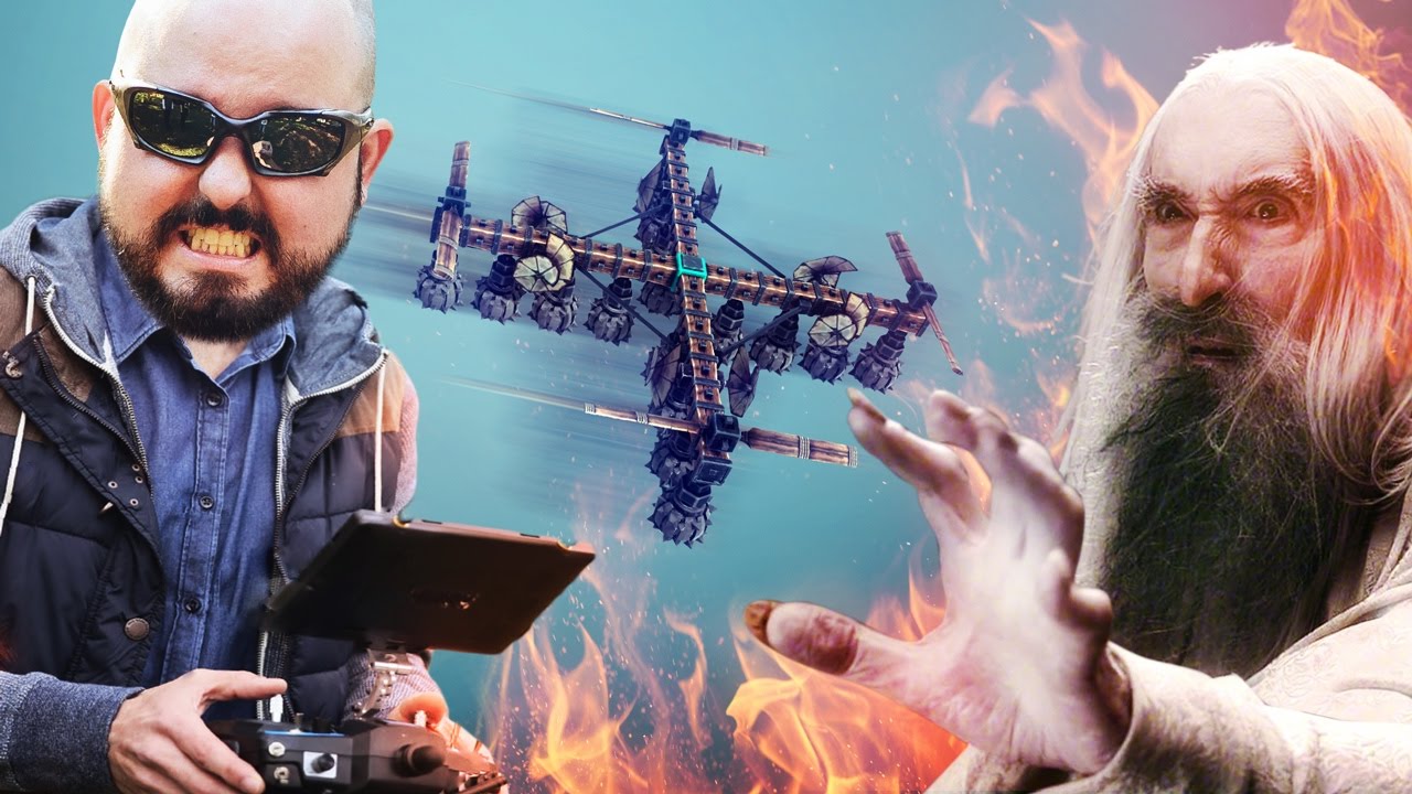 Besiege - Drone Medieval!