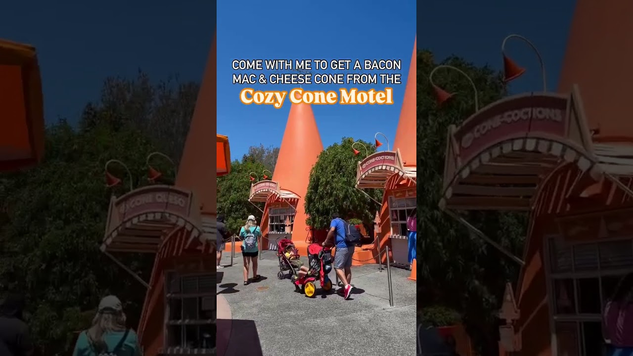 This Disneyland snack is what *cheesy* dreams are made of 😋 The Cozy Cone Motel is home to TONS of