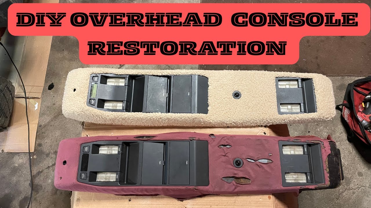 Overhead Console Restoration For Jeep Cherokee XJ