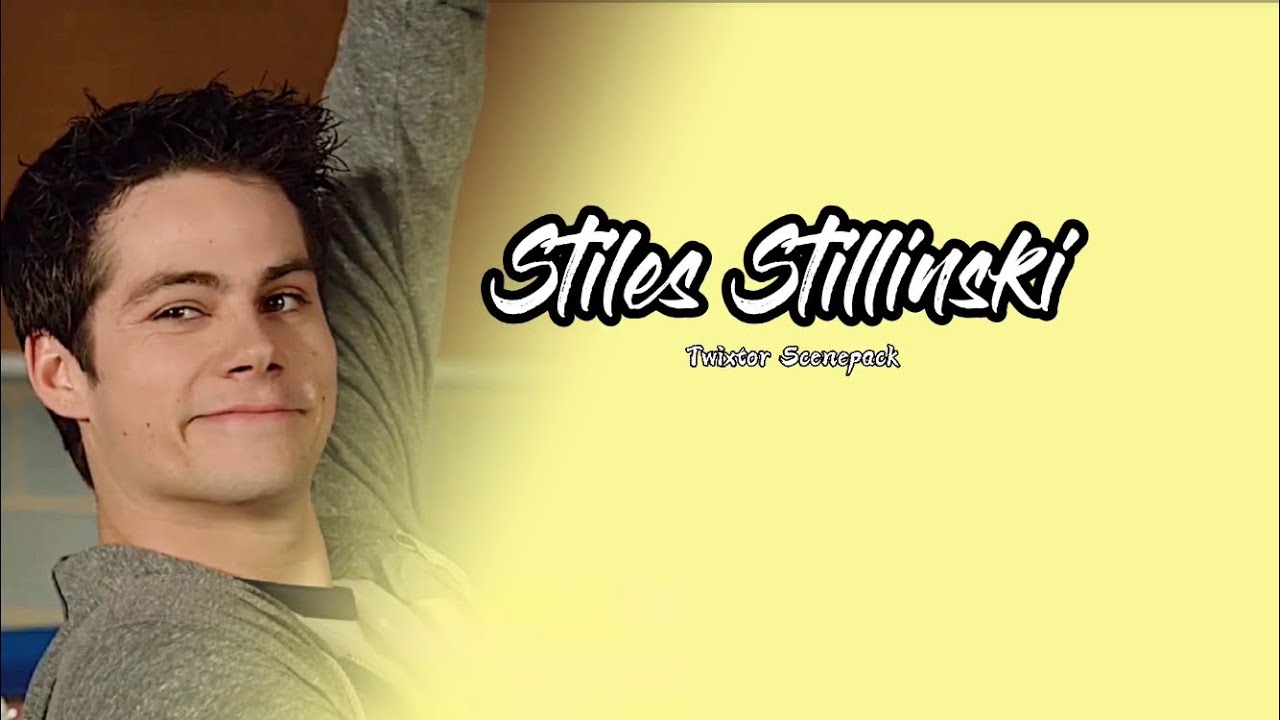 Stiles Stillinski S4 Twixtor Scenepack