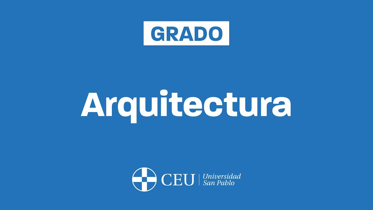 📐Cómo es la carrera de ARQUITECTURA en la Universidad CEU San Pablo