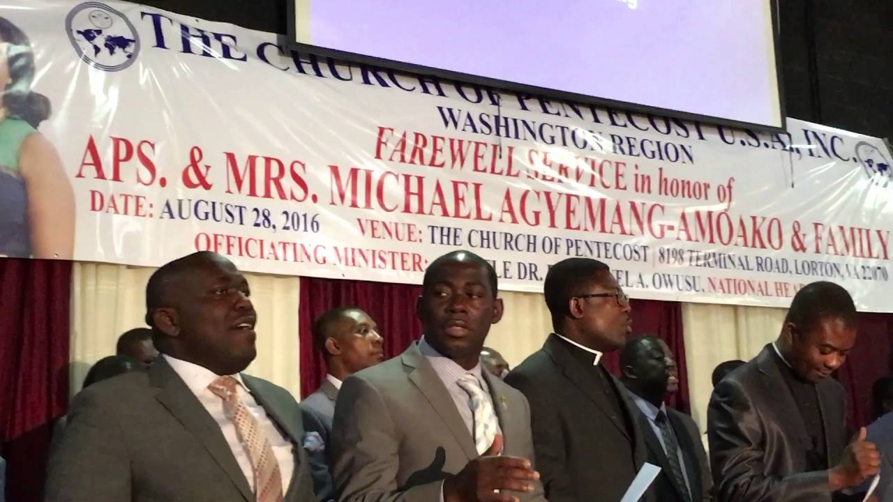 Farewell Service in honor of Apostle Michael & Sheila Agyemang-Amoako & Family