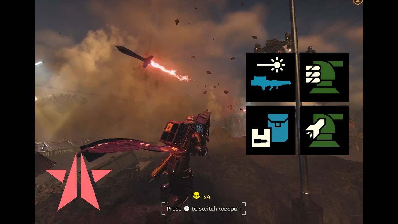 Helldivers 2: Полный игровой процесс 10 супер-автоматонов Helldive