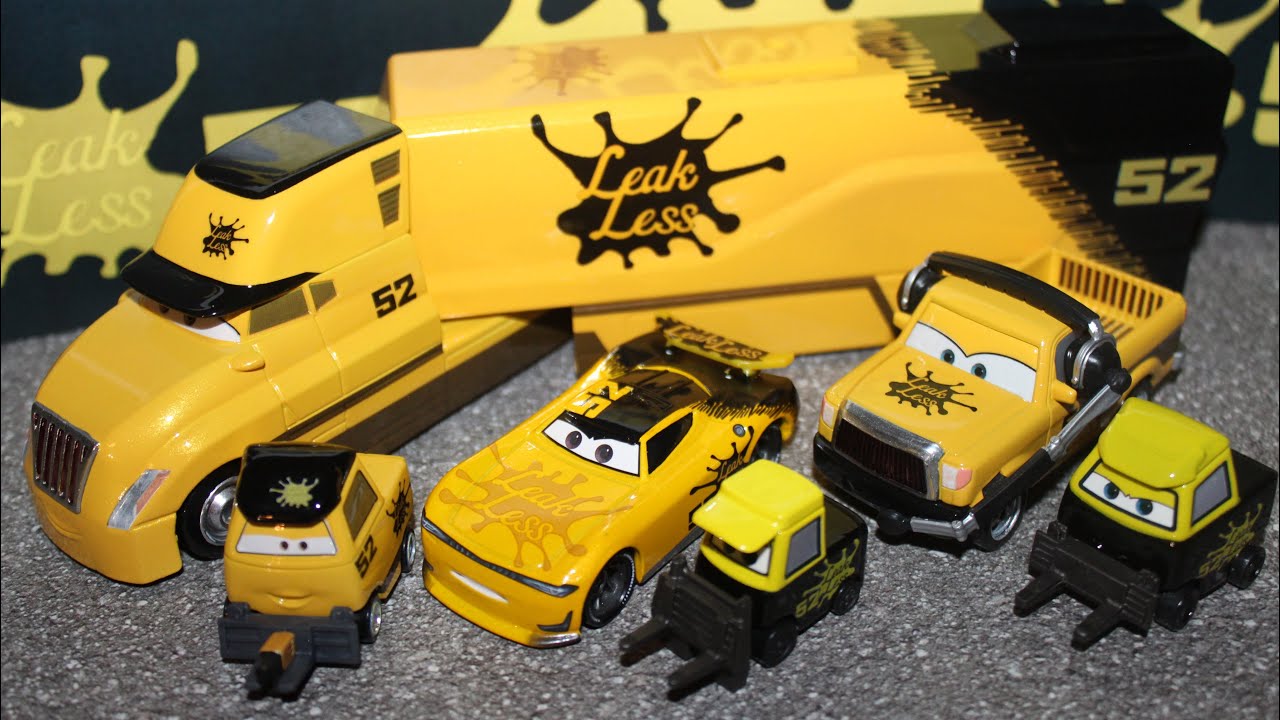 Disney Cars Next-Gen Team Leak Less (Hauler, Crew Chief, Pitties, George New-Win) Piston Cup Customs