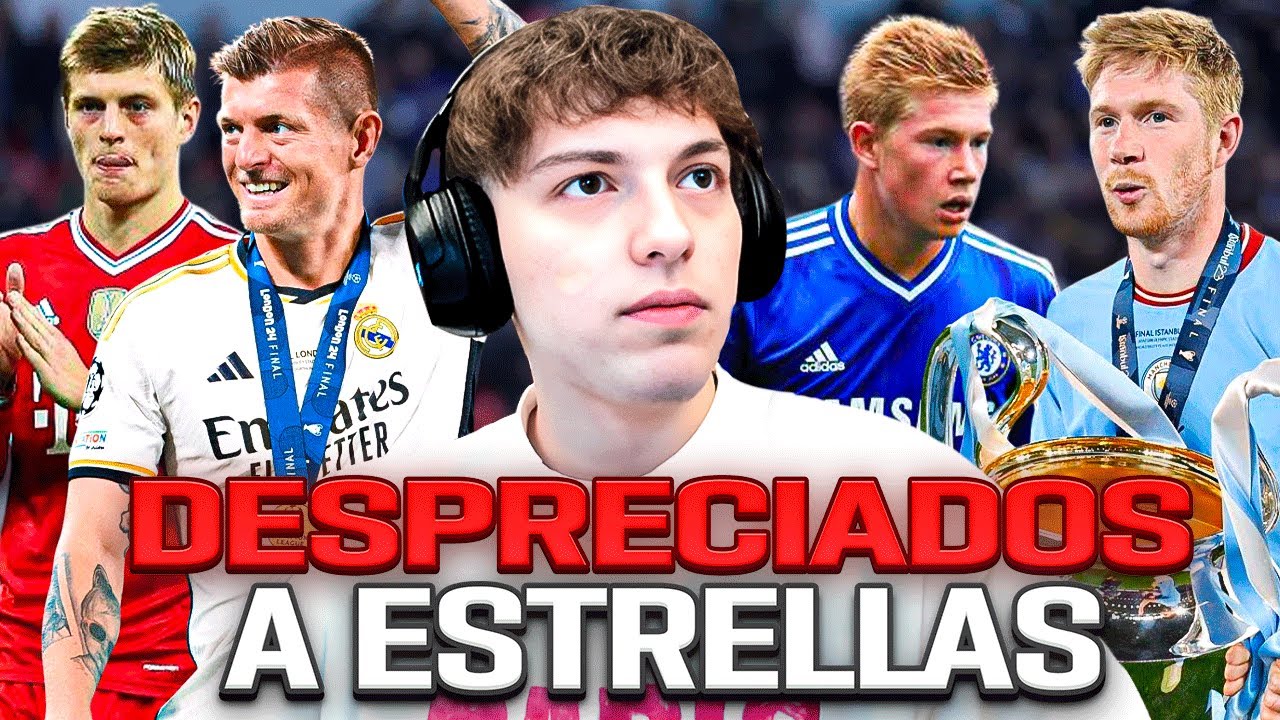10 JUGADORES QUE FUERON DESPRECIADOS Y DESPUES SE HICIERON ESTRELLAS: SALAH, DE BRUYNE... (2025)