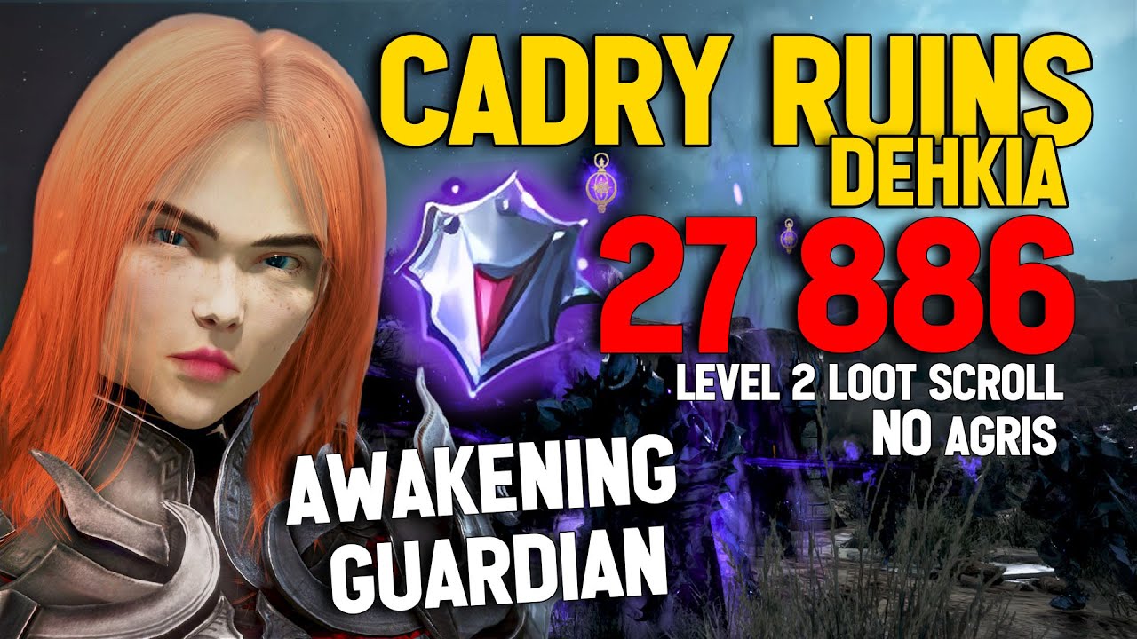 BDO Cadry Ruins Dehkia Awakening Guardian 27 886 Trash Hour Lv.2 NO AGRIS
