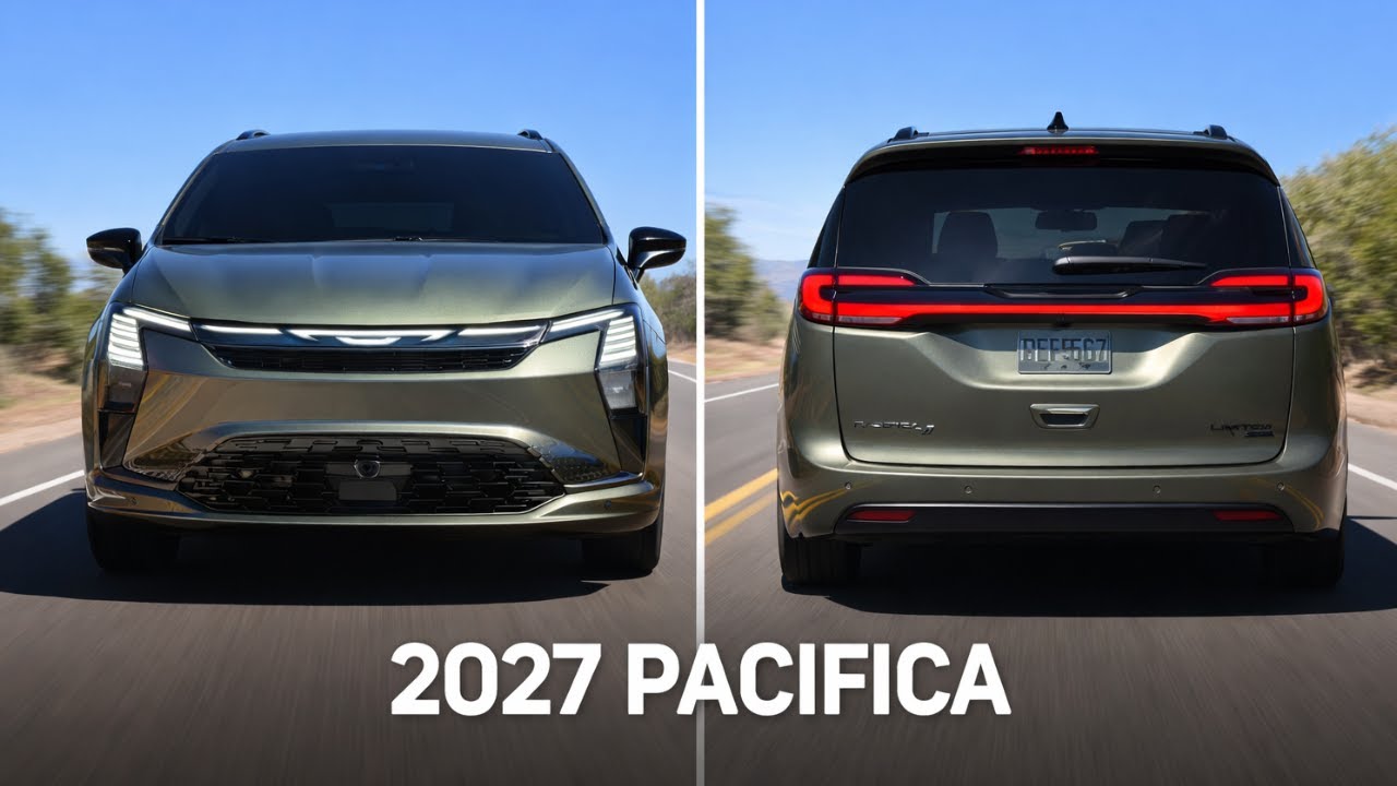 Представлен Chrysler Pacifica 2027 года с революционными функциями.