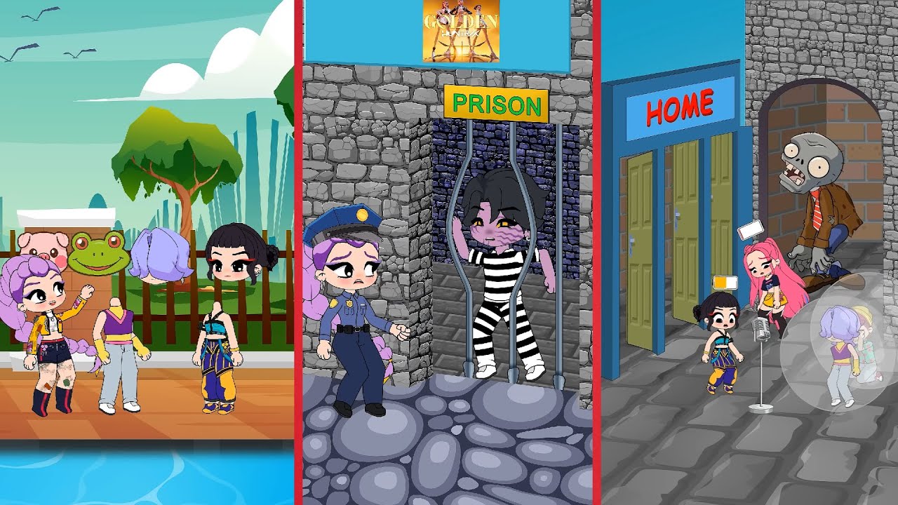 Jinu and Rumi Compilation – How Rumi escaped from prison | Demon Slayer Kpop