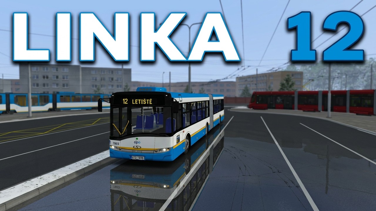 Autobusová linka 12 v Simt simulátoru