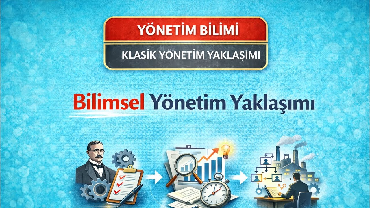 Klasik Yönetim Yaklaşımı | 4.4. Bilimsel Yönetim Yaklaşımı 