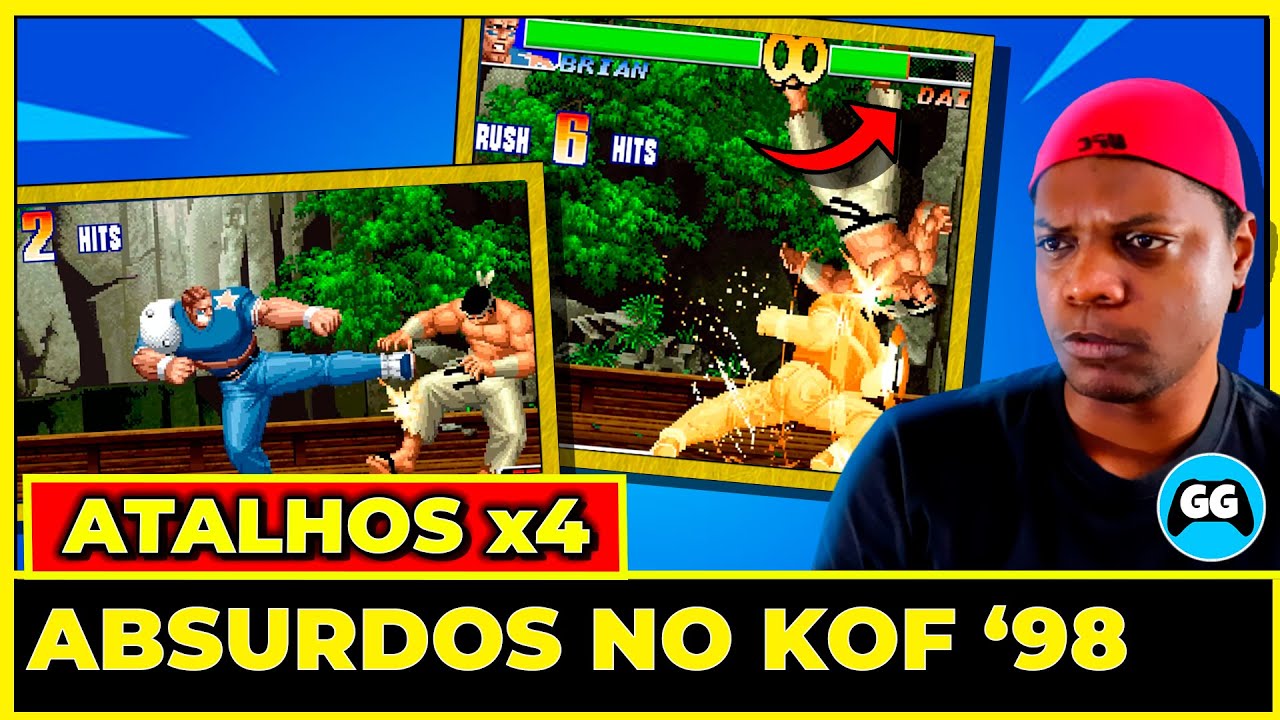 [PARTE 4] Comandos de atalho dos inscritos em The King of Fighters 98