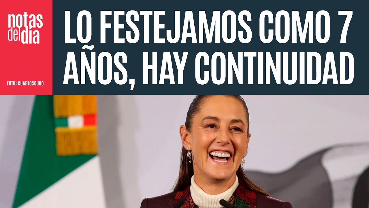 Nunca hubo engaño: celebramos 7 años porque somos un mismo proyecto, dice Sheinbaum