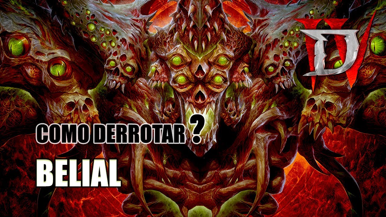 Belial e a baforada mortal, porém é muito fácil derrotar esse chefe no Diablo 4