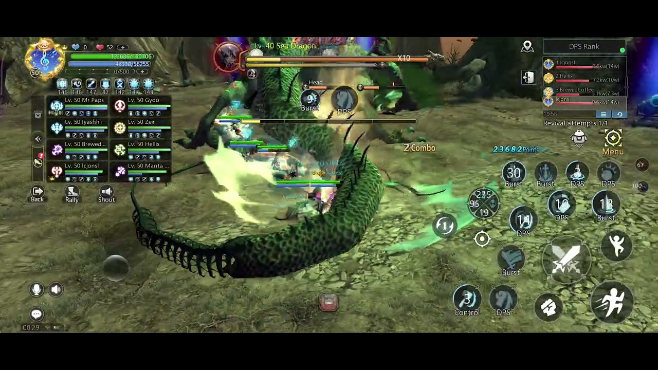 Sea Dragon Nest ( Hard Core ) Farming HC Set | Pov Barbarian Gameplay 