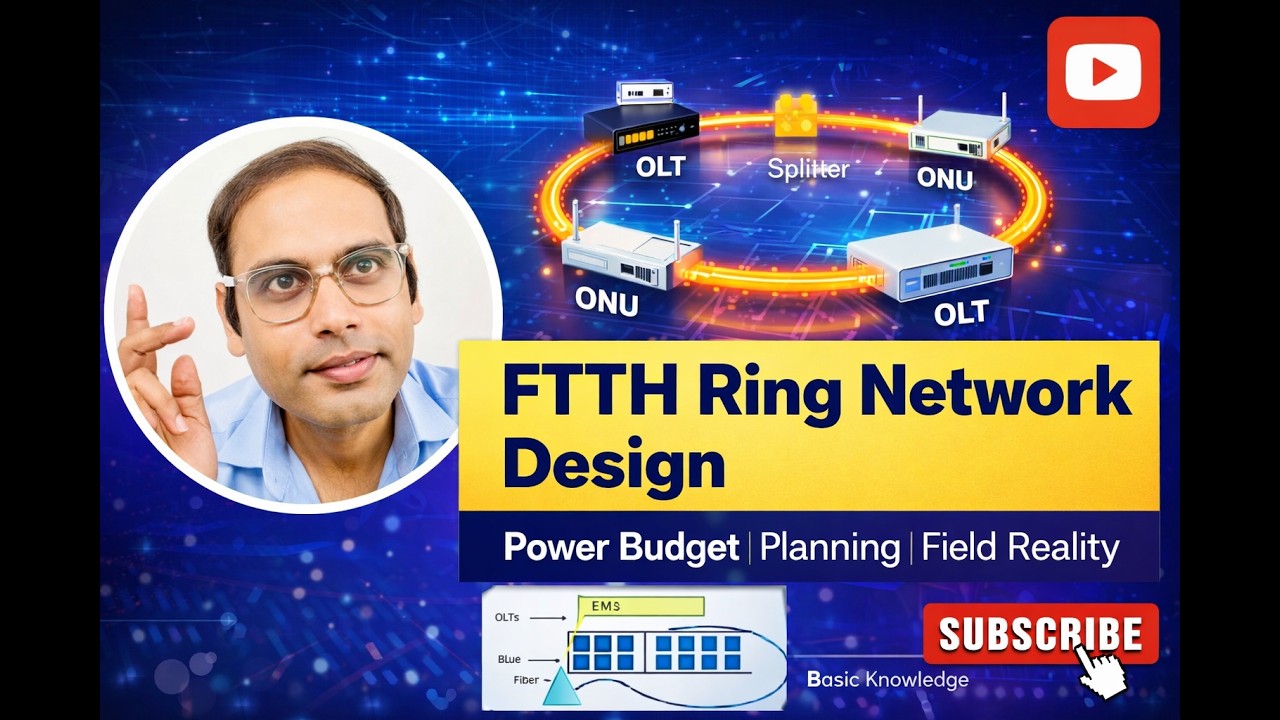 Развертывание кольцевой сети в FTTH | Как интернет-провайдеры обеспечивают нулевой простой #FTTH ...