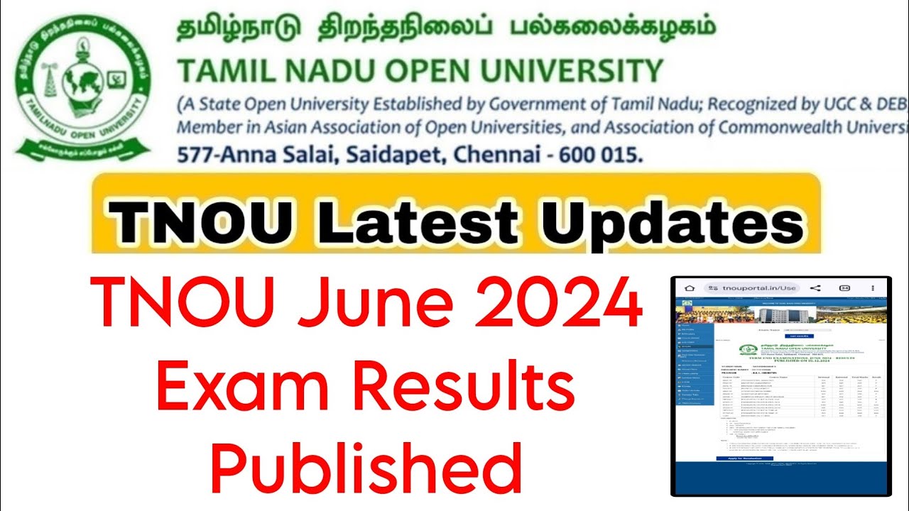 Open University June 2024 Exam Results Published For All-How to check Results?