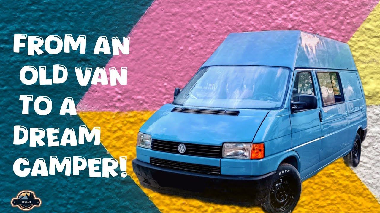 How to turn a Volkswagen T4 with a high roof into a professional camper?