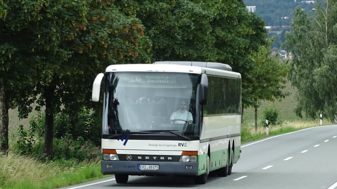 Mitfahrt im SETRA S319 UL-GT des RVE
