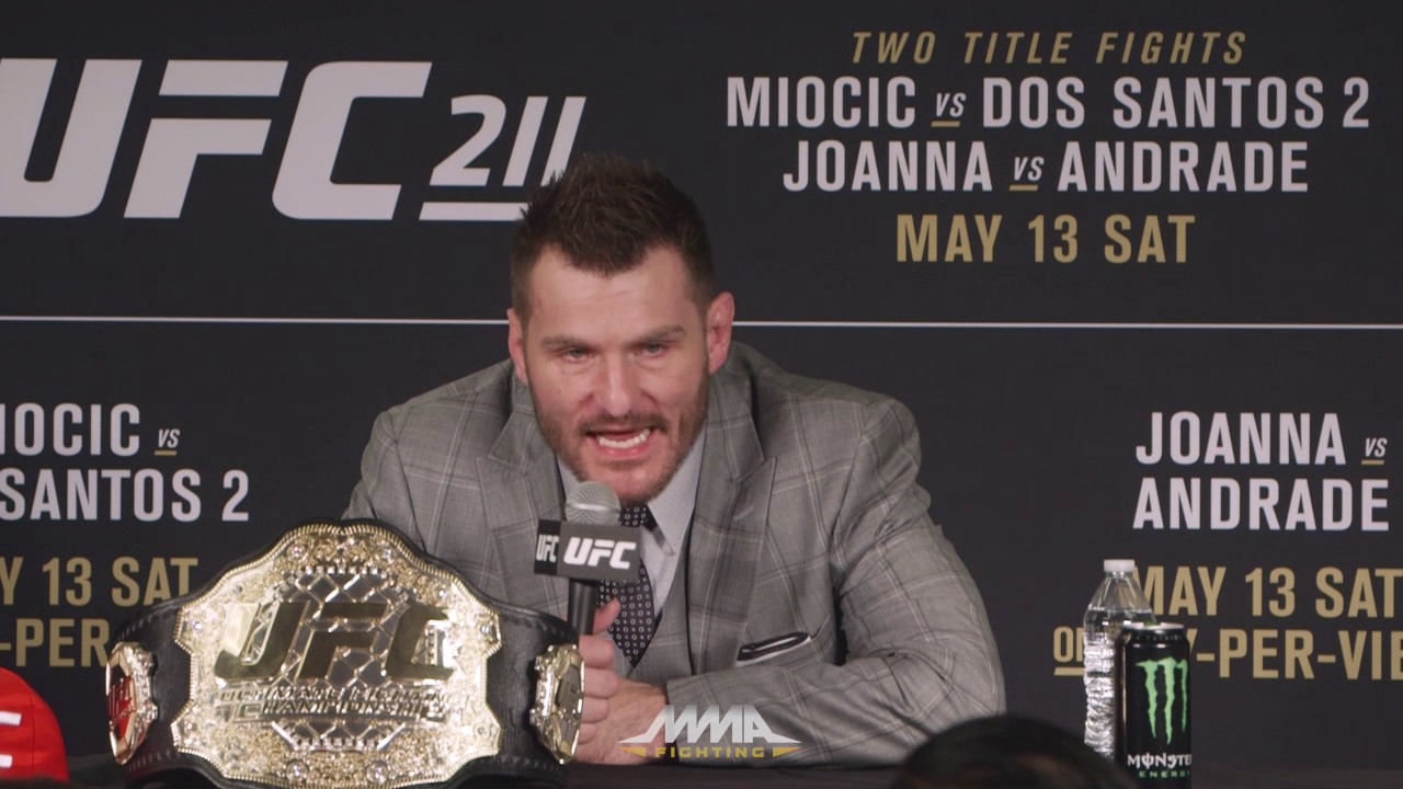 UFC 211 Post-Fight Press Conference: Stipe Miocic - MMA Fighting