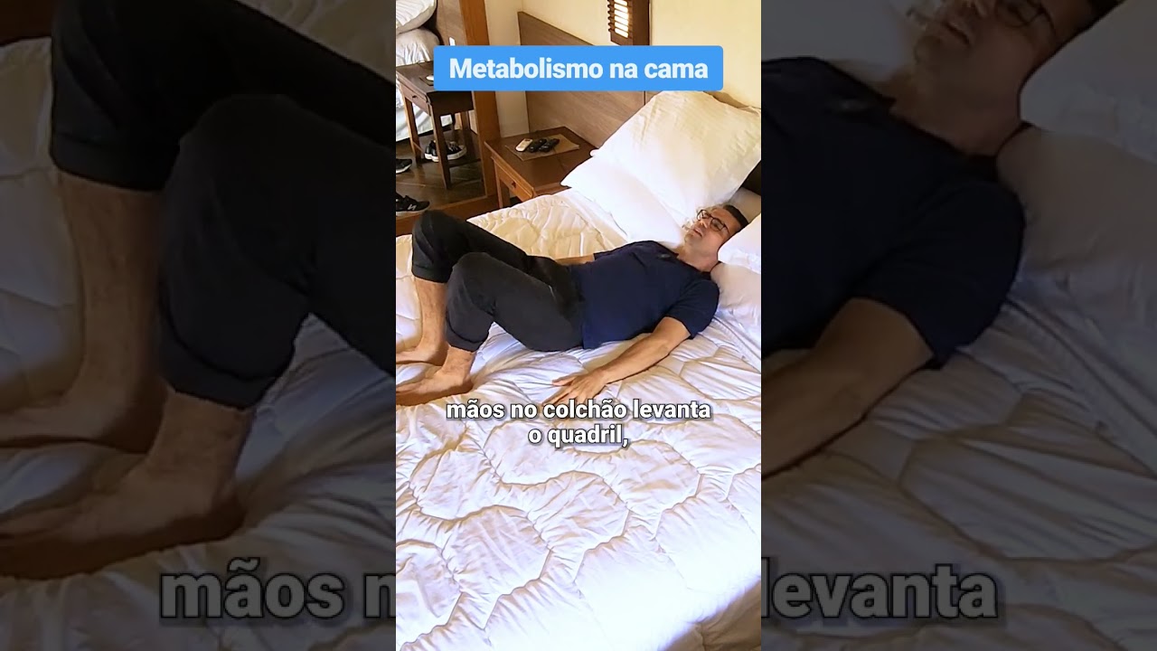 Aumente o metabolismo deitado na cama com estes exerc&iacute;cios f&aacute;ceis 😁
