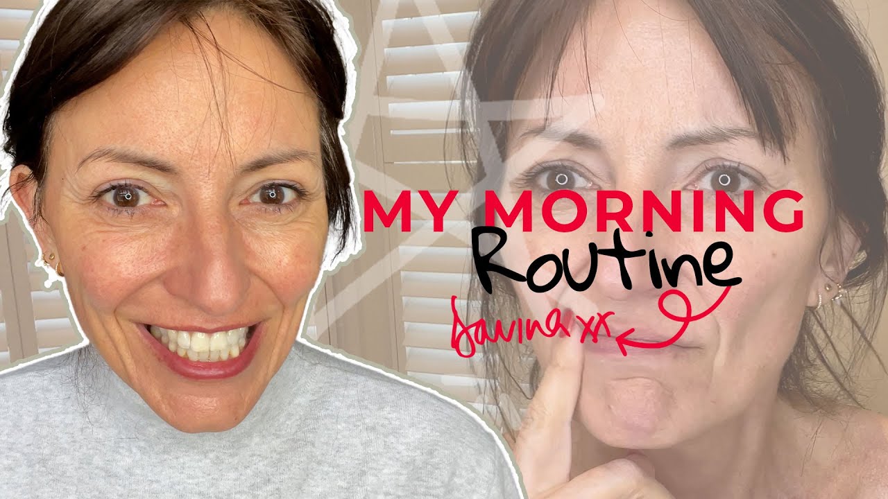 MY MORNING ROUTINE !! (PSSST INCLUDES HOW I APPLY MY HRT) | Davina McCall