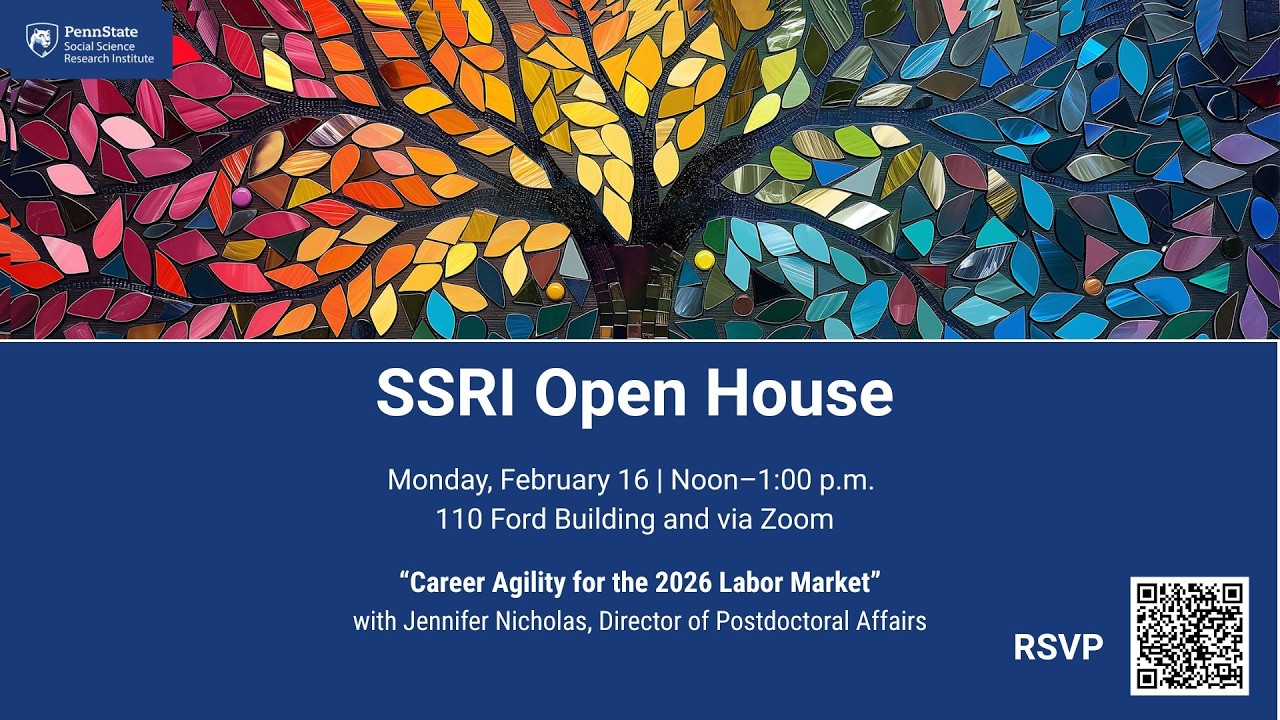 SSRI Open House - February 16 - Career Agility for the 2026 Labor Market