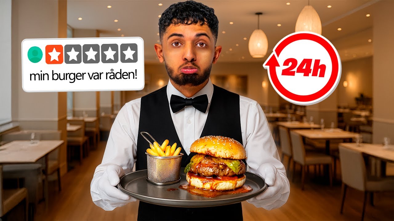 Vi Åbner en Burger Restaurant i 24 Timer!