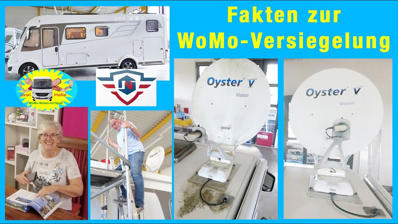 Altes Wohnmobil - neuer Glanz. Glaskeramik-Wohnmobil-Versiegelung - Nr. 251
