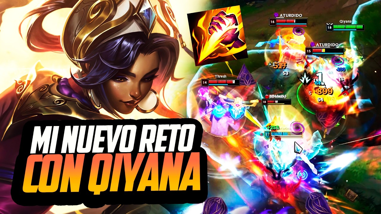 🔥 ¡MI NUEVO RETO CON QIYANA JUNGLA! | QIYANA JG S16 🔥