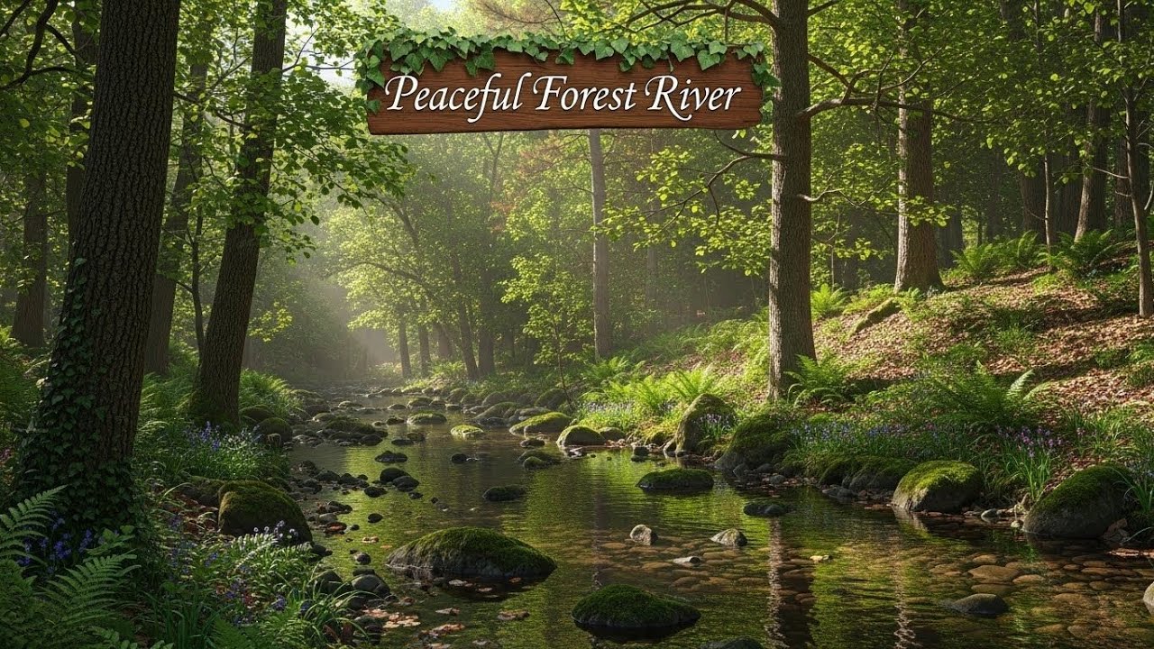 River Stream Ambience 🌊 Relaxing Water Sound for Focus, Study, and Serenity #12