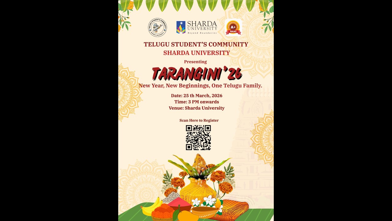 Ugadi Celebrations 2026 || Sharda University