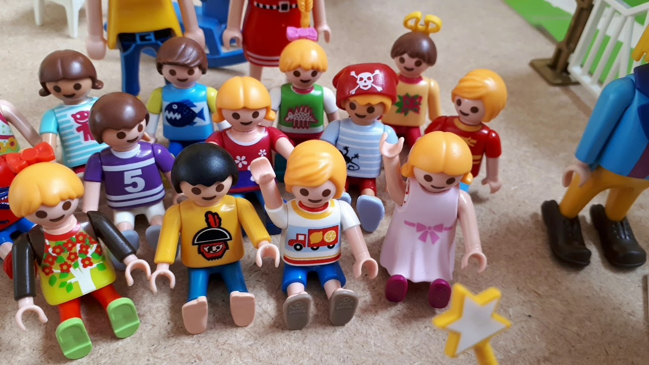 PLAYMOBIL FAMILLE NOMBREUSE :L'ANNIVERSAIRE D'ELSA ET D'ENZO🎉🎈🎁