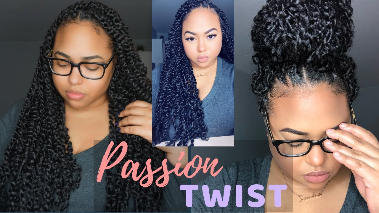 Passion Twist Super Easy Tutorial (Rubber Band Method)