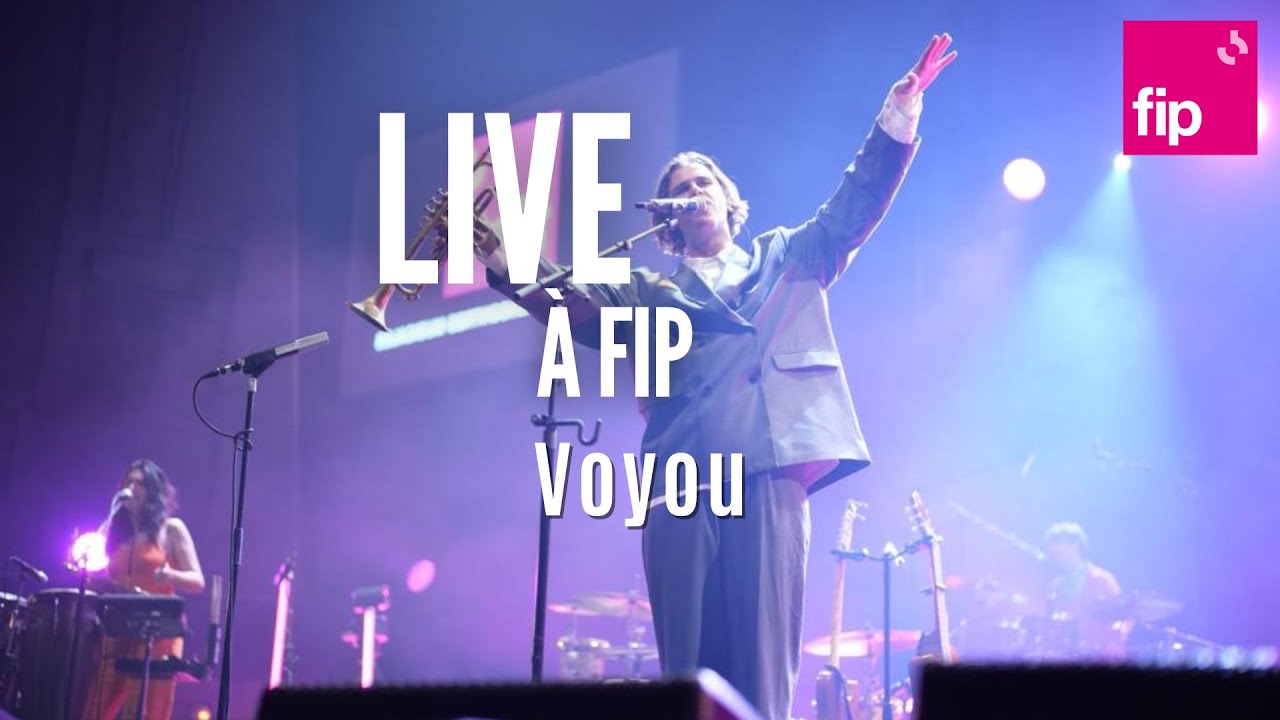 Live à FIP : Voyou à la Maison de la radio et de la musique